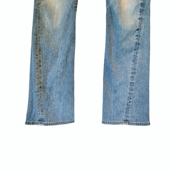 True Religion Becca Mid Rise Bootcut Light Wash Blue Denim Women's Jeans Size 28 - Picture 6 of 15
